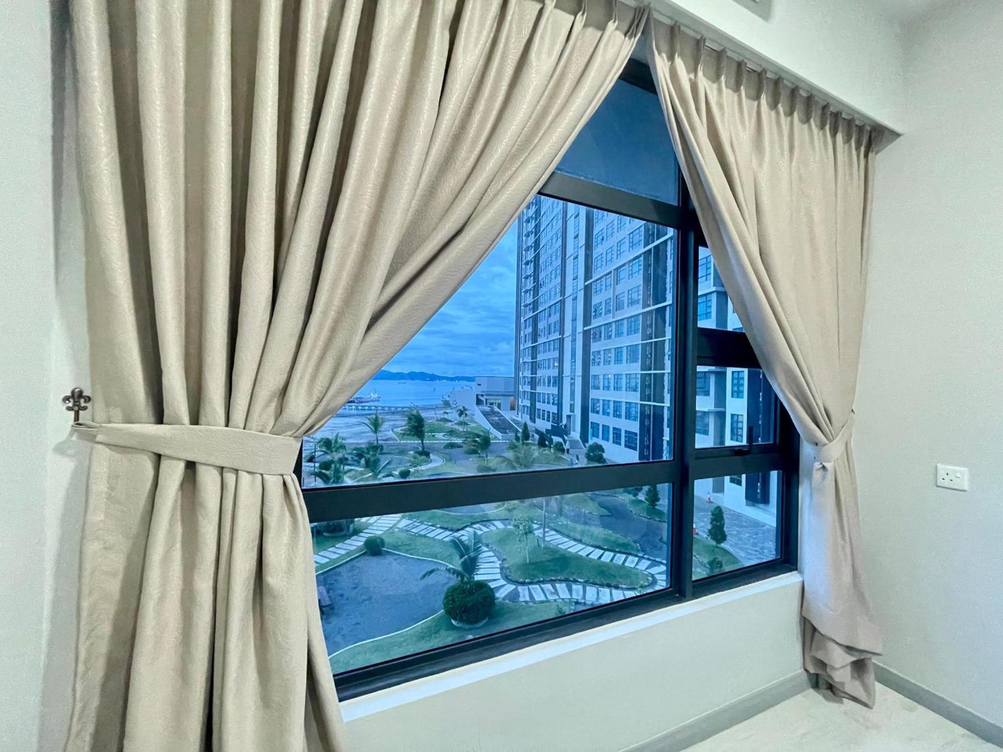 דירות קוטה קינבלו Jesselton Quay Sea & Pool View For 6 Pax מראה חיצוני תמונה